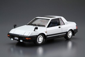 Aoshima 1983 Nissan Pulsar EXA 2-Door Car Plastic Model Car Vehicle Kit 1/24 Scale #62722