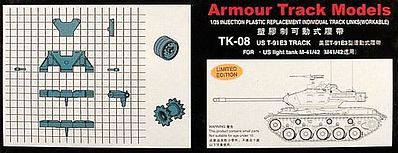 Armour 1/35 US T91E3 Tracks for M41/42 Tank (D)