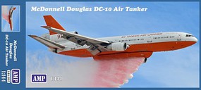 AMP DC10 Air Tanker Aircraft Plastic Model Airplane Kit 1/144 Scale #144005