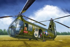 AMP Piasecki HUP1/HUP2 Army Mule Helicopter Plastic Model Helicopter Kit 1/48 Scale #48014