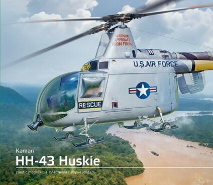 AMP Kaman HH43 Huskie Helicopter Plastic Model Helicopter Kit 1/48 Scale #48019