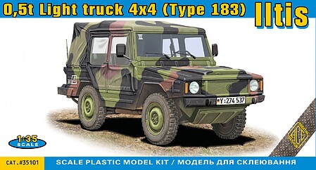 Ace 1/35 Iltis 0.5-Ton 4x4 Type 183 Light Truck