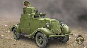 Ace FAI-M Soviet Light Armored Car Plastic Model Military Vehicle Kit 1/48 Scale #48107