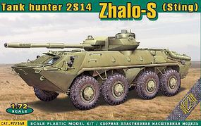 Ace 2S14 Zhalo-S (Sting) Tank Hunter Plastic Model Military Vehicle Kit 1/72 Scale #72168