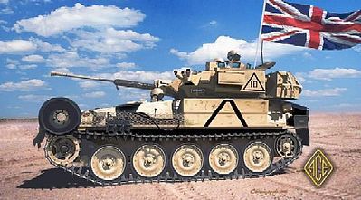 Ace FV107 CVR Tracked Scimitar Tank w/30mm Rarden Gun Plastic Model Tank Kit 1/72 #72418