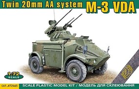 Ace 1/72 M3 VDA Twin 20mm AA System Armored Personnel Carrier