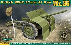 WWII Polish Wz36 37mm Anti-Tank Gun