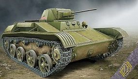 Ace T60 (Zavod #264) Mod 1942 Soviet Light Tank Plastic Model Military Vehicle Kit 1/72 #72540