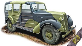 Ace Super Snipe Military Station Wagon Plastic Model Military Vehicle Kit 1/72 Scale #72551
