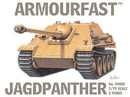 Armourfast Jagdpanther Tank (2) Plastic Model Tank Kit 1/72 Scale #99002
