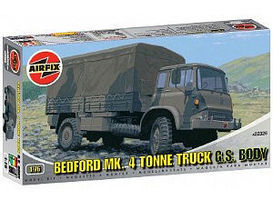 Airfix Bedford Mk 4 Tonne General Service Body Truck (D)