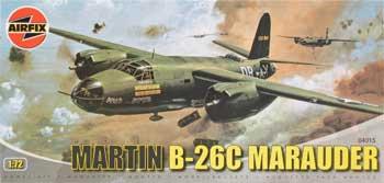 Airfix Martin B26B Marauder WWII Bomber (Re-Issue) Plastic Model Airplane Kit 1/72 Scale #04015