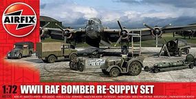 Airfix WWII RAF Bomber Re-Supply Set Plastic Model Airplane Kit 1/72 Scale #05330