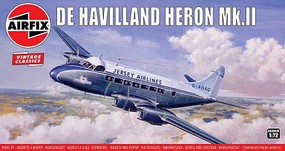 Airfix DeHavilland Heron Mk II Aircraft Plastic Model Airplane Kit 1/72 Scale #3001
