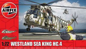 Airfix Westland Sea King HC4 Plastic Model Helicopter Kit 1/72 Scale #4056