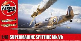 Airfix Supermarine Spitfire Mk VB Aircraft (New Tool) Plastic Model Airplane Kit 1/48 Scale #5125