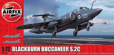 Airfix Blackburn Buccaneer S Mk 2 RB Aircraft Plastic Model Airplane Kit 1/72 Scale #6021
