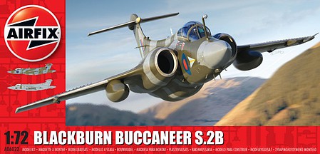 Airfix Blackburn Buccaneer 5 Mk II RAF Bomber Plastic Model Airplane Kit 1/72 Scale #6022
