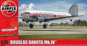 Airfix Douglas Dakota Civilian Aircraft (New Tool) Plastic Model Airplane Kit 1/72 Scale #8015