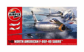 Airfix US F8640 Sabre Fighter Plane Plastic Model Airplane Kit 1/48 Scale #8110