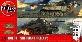 Airfix 1/72 Tiger1vsShrmnFrfly