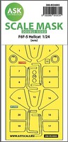 Art-Scale 1/24 Art Scale F6F-5 Hellcat double-sided express masks for Airfix