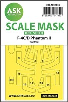 Art-Scale 1/32 Art Scale F-4C/D Phantom one-sided mask for Tamiya
