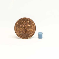 All-Scale-Miniatures Trash Can with Lid (5) N Scale Model Railroad Building Accessory #1600846