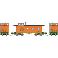Athearn 30' 3-Window Caboose Elgin, Joliet and Eastern #110 N Scale Model Train Freight Car #12084