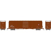 Athearn RTR 60' Hi-Cube Ex-Post Boxcar UP/Brown #560310 HO Scale Model Train Freight Car #16121