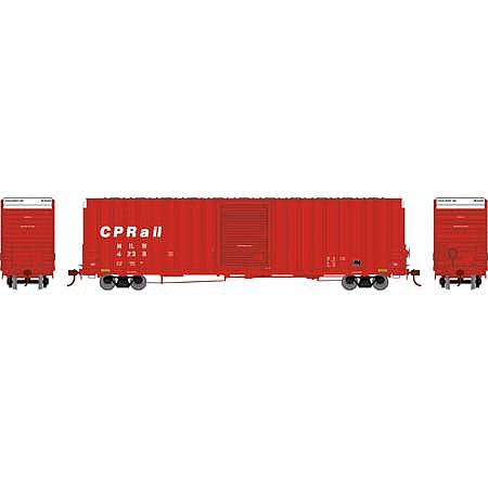 Athearn RTR FMC 60 Hi-Cube Ex-Post Boxcar MILW/CP #625 HO Scale Model Train Freight Car #16128