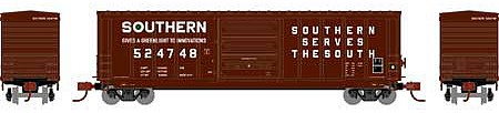 Athearn 50 Pullman Standard 5277 Boxcar Southern #524748 N Scale Model Train Freight Car #2348