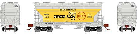 Athearn ACF 2970 Covered Hopper ACFX #44586 N Scale Model Train Freight Car #24665