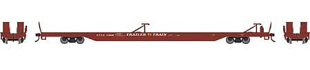 Athearn RTR 85 TOFC Flatcar Trailer Train/STTX #473640 HO Scale Model Train Freight Car #27663