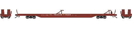 Athearn RTR 85 TOFC Flatcar Trailer Train/STTX #473649 HO Scale Model Train Freight Car #27664
