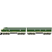 Athearn EMD F7A and F7B units Southern #4225/#4428 HO Scale Model Train Diesel Locomotive #3209
