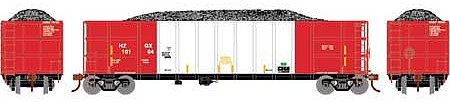 Athearn Thrall High Side Gondola With Load HZGX/White #10104 N Scale Model Train Freight Car #3840