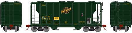 Athearn HO RTR PS-2 2600 Covered Hopper, C&NW #95764