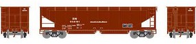 Athearn RTR 40' Offset Ballast Hopper With Load BN #958191 HO Scale Model Train Freight Car #7082
