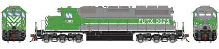 Athearn HO RTR SD40/DCC/SND, FURX #3003