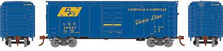 Athearn RTR 40 Superior Door Boxcar L&N #46668 HO Scale Model Train Freight Car #7612