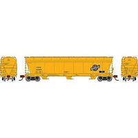 Athearn ACF 4600 3-bay Center Flow Covered Hopper C&NW #180053 N Scale Model Train Freight Car #8491