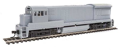 Atlas GE U33/36B Standard DC Undecorated HO Scale Model Train Diesel Locomotive #10002316