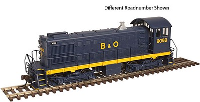 Atlas Alco S2 Standard DC Baltimore & Ohio #9075 HO Scale Model Train Diesel Locomotive #10002431
