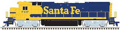 Atlas Dash 8-40B DCC Santa Fe 7417 HO Scale Model Train Diesel Locomotive #10003091