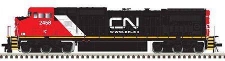 Atlas GE Dash 8-40CW DCC Canadian National IC 2465