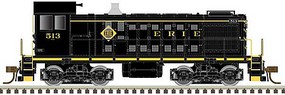 Atlas Alco S2 DCC Erie 513 (black, yellow) HO Scale Model Train Diesel Locomotive #10003383