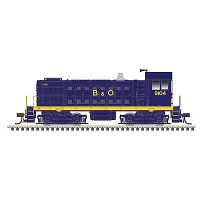 Atlas Alco S4 DCC Ready Baltimore & Ohio #9104 HO Scale Model Train Diesel Locomotive #10003814