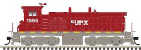 Atlas EMD MP15DC DCC Ready FURX 1555 (red, gray) HO Scale Model Train Diesel Locomotive #10003844