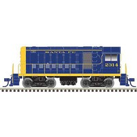Atlas HH600 high hood Santa Fe #2318 (DCC Ready) HO Scale Model train Diesel Locomotive #10003979